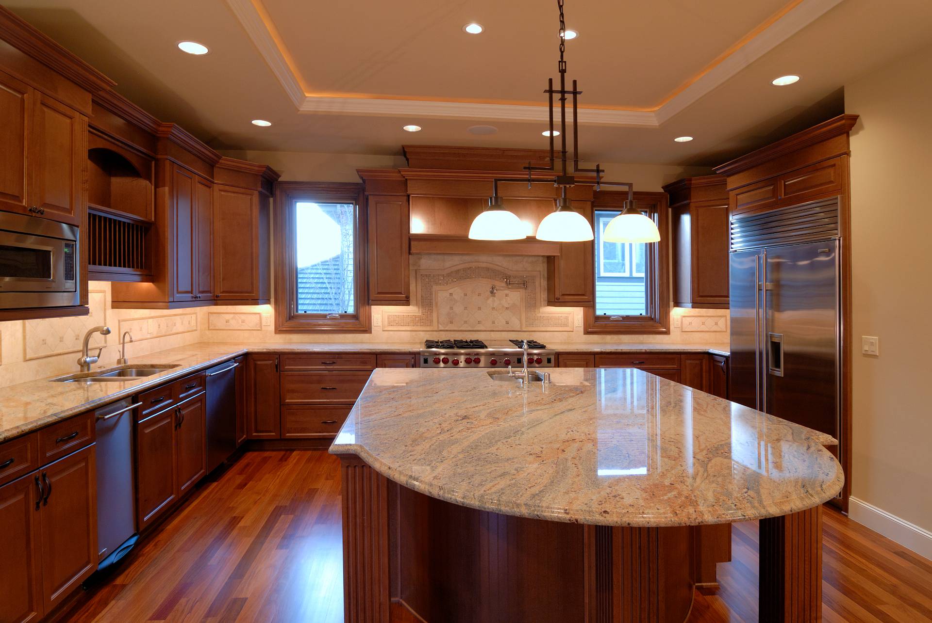 Traditional Kitchen Remodel by B & E Builders LLC project photo